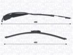 Magneti Marelli Set stergatoare, curatare parbriz MAGNETI MARELLI 000723180458 (000723180458) - automobilus