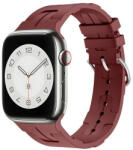 Beline óraszíj Apple Watch szilikon Ultra 42/44/45/49mm, bordó