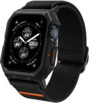 Spigen Lite Fit Pro Apple Watch 4/5/6/7/8/9/SE (44/45mm) matt tok és szövet szíj, fekete