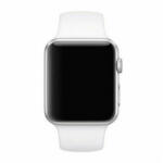 Mercury szilikon óraszíj Apple Watch 42/44/45/ 45 mm, fehér