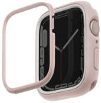 UNIQ Moduo tok Apple Watch Series 4/5/6/7/8/9/SE/SE2 44/45mm, rózsaszín-fehér