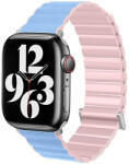 Beline Apple Watch Magnetic Pro óraszíj 42/44/45/49mm, rózsaszín, kék