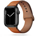 Tech-Protect ÓRASZÍJ LEATHERFIT APPLE WATCH 4/5/6/7/8/9/SE (38/40/41 MM), barna