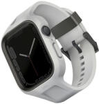 UNIQ óraszíj Monos 2in1 Apple Watch óraszíj + tok Series 4/5/6/7/8/9/SE/SE2 44/45mm. szary/chalk szürke