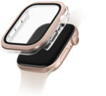 UNIQ Voute Apple Watch Series 10 46mm edzett üvegfólia, rozéarany