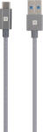 SKROSS Steel Line szinkronkábel USB C csatlakozóval - 120 cm