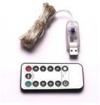 Iris 4615974 8 programos 10m/távirányítós/több színű/100db LED-es/USB-s fénydekoráció (MEN-R1-22239)