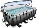 EXIT Toys Black Leather 400x200x122 cm (ET30674220) Piscina