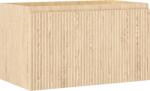 Mexen Rivel 80 cm-es fürdőszobai mosdószekrény, 1 fiók, bordázott, tölgy - 91A20-08047-1-BF81 (91A20-08047-1-BF81)