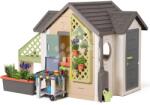 Smoby Căsuța grădinarului Garden House Smoby excepțional de extensibilă cu grătar și hamburgeri (SM810255-Y) Casuta pentru copii