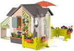 Smoby Căsuța grădinarului Garden House Smoby excepțional de extensibilă cu uși mari și grădină de la 24 de luni (SM810255-U) Casuta pentru copii