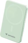 Verbatim Charge 'n' Go Essentials vezeték nélküli mágneses powerbank 5000 mAh, zöld (32226) (32226)