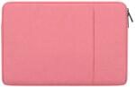 DEVIA JUSTYLE tok fekvő, textil LAPTOP/NOTEBOOK/TABLET univerzális, 15-16.2" méret, RÓZSASZÍN (F3028)