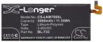 Cameron Sino Li-Polymer akku (3.85V/3000mAh. LG BL-T33 kompatibilis) FEKETE (CS-LKM700XL)