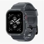 Spigen RUGGED ARMOR PRO pótszíj (egyedi méret. szilikon. ütésállóság + szilikon keret) SÖTÉTSZÜRKE (ACS07387)