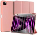 Dux Ducis IPAD Pro 13 (2025) DUX DUCIS DOMO tok álló, bőr hatású aktív FLIP, ceruza tartó, RÓZSASZÍN (GP-157397)