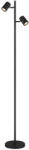 GLOBO Bordázott állólámpa, 158 cm, 2 foglalattal - James Globo 57918SB (57918SB)