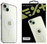 Next One NextOne, iPhone 15 Plus, Átlátszó, Szilikon, MagSafe, Mobiltelefon tok (IPH-15PLUS-MAGSAFE-CLRCASE)