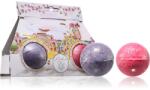 Bohemia Gifts Bath Bombs Bicycle pezsgő fürdőgolyó illatok Lavender + Rosehip & Rose 2x110 g