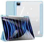 Dux Ducis IPAD Pro 13 (2025) DUX DUCIS TOBY tok álló, bőr hatású aktív FLIP, ceruza tartó, VILÁGOSKÉK (GP-157409)