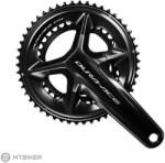 Shimano Dura Ace FC-R9200 hajtómű, 2x12, 50/34 fog, HTII, középcsapágy nélkül, OEM (172.5 mm)