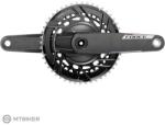 SRAM Force AXS E1 2X DUB hajtókarok powerméterrel Quark, 2x12, 48/35T (175 mm)
