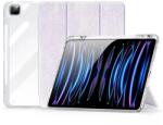 Dux Ducis IPAD Pro 13 (2025) DUX DUCIS UNID tok álló, textil hatású aktív FLIP, ceruza tartó, LILA (GP-158139)