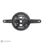 microSHIFT SWORD 2X hajtómű, 2x10, 46/29 fog (175 mm)