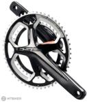 FSA Gossamer PRO ABS 386Evo hajtómű, 175 mm, 2x10/11, 52/36 fog, középcsapágy nélkül, új kerékpárról leszerelve