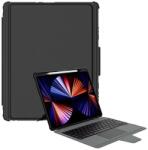 Nillkin Bumper Combo bőr hatású tablet tok iPad Pro 12.9" fekete (GP-133444)