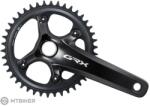 Shimano GRX FC-RX820-1 HTII hajtómű, 1x12, 42 fog (172.5 mm)