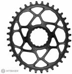 absoluteBLACK Oval Boost lánctányér, 34 fog, 1x11, Race Face Cinch, fekete