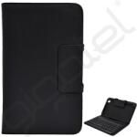 Samsung Tab Pro 8.4 LTE SEENDA tok álló, bőr hatású FLIP, angol nyelvű, FEKETE (IS11-STP8)