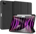 Dux Ducis IPAD Pro 11 (2025) DUX DUCIS DOMO tok álló, bőr hatású aktív FLIP, ceruza tartó, FEKETE (GP-157392)