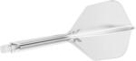 Target Fluturas si tija darts Target K-Flex transparent, fluturas tip no6 si tija scurta (TRG410006)