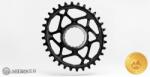 absoluteBLACK OVAL Race Face Cinch Boost lánctányér, 28 fogú, 3 mm-es eltolás