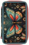 Herlitz Penar neechipat 2 fermoare, Butterfly, Herlitz HZ400198298 Penar
