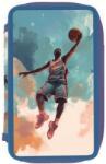 Herlitz Penar neeachipat 3 fermoare, Basket, Herlitz HZ400198302 Penar