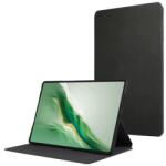 Gigapack honor magicpad 2 tok álló. bőr hatású flip. prémium. sötétzöld (GP-164494)