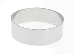 de Buyer - Inel rotund pentru desert din otel inoxidabil - Diametru 10 cm, Inaltime 4, 5 cm - 3989, 10, Argint (3989.10)