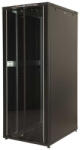 Lande LN-CK42U8080-BL CK 19" 42U 800x800 fekete álló rack szekrény - pepita