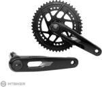 SRAM Rival AXS E1 DUB hajtómű Quarq teljesítménymérővel, 2x12, 48/35T (172.5 mm)