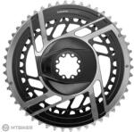 SRAM RED E1 Road lánctányér készlet, 2x12, black/silver (48/35T)