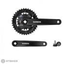 Shimano Altus FC-M315-2 hajtómű, 36/22 fog, 2x8, négyszögtengely, OEM (170 mm)