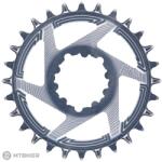 e*thirteen e*tizenhárom Helix R Guidering SRAM DM konverter, 30T, 3 mm, offset szürke (28T)