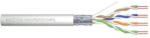 ASSMANN DK-1521-V-305 Cat. 5e F/UTP 100MHz Eca PVC 305m árnyékolt szürke fali kábel (297827)