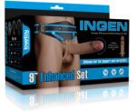 Lovetoy Set Strap-on INGEN Unisex, Silicon, L/XL/2XL, Natural, 21.4 cm