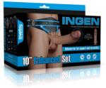 Lovetoy Set Strap-on INGEN Unisex, Silicon, XS/S/M, Natural, 23.6 cm