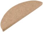 vidaXL 20 db bézs öntapadó lépcsőszőnyeg 65 x 22, 5 x 3, 5 cm 3365896 (3365896)