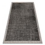 My carpet company kft Fonott sizal floorlux szőnyeg 20401 fekete / ezüst 140x200 cm (DEV1155)